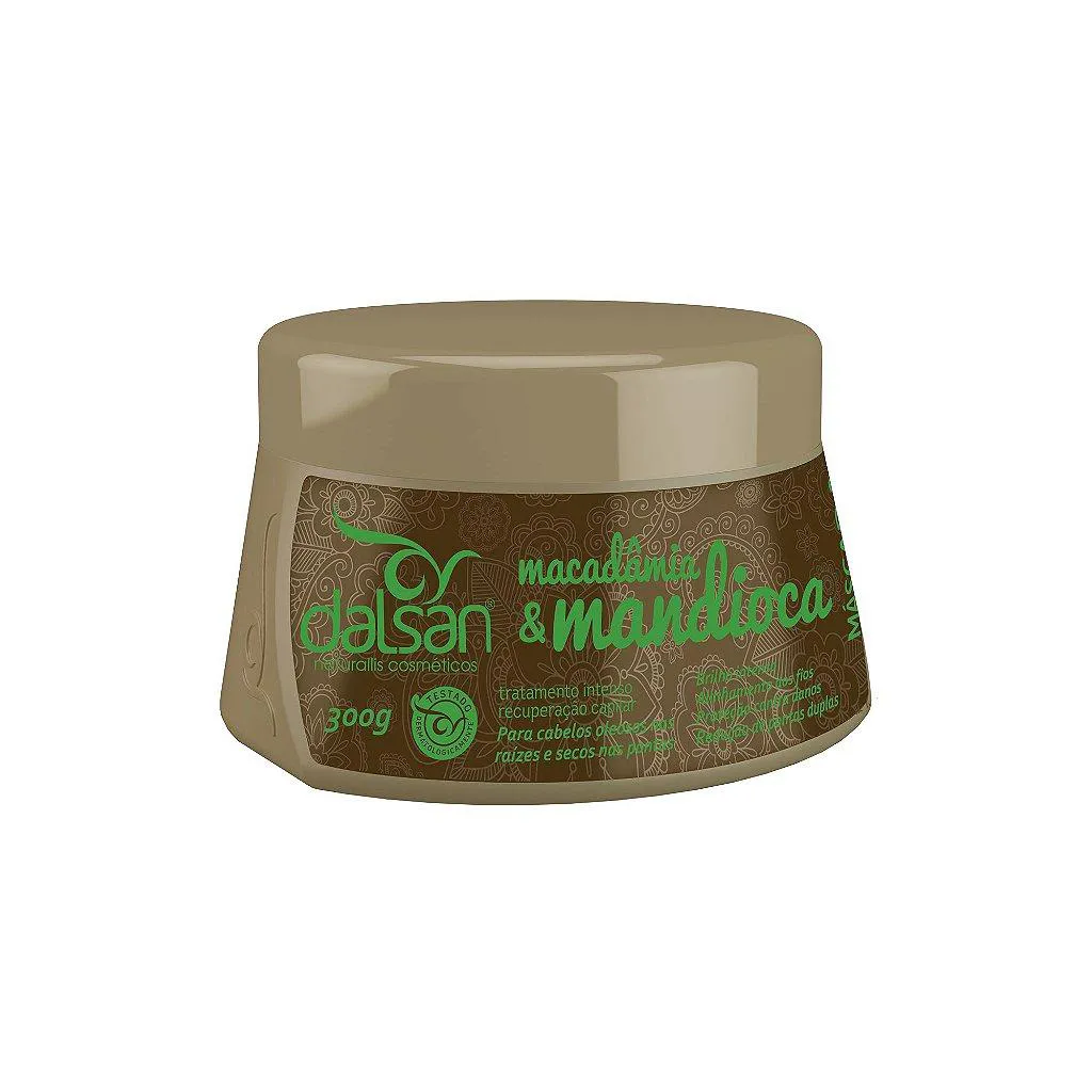 MáSCARA HIDRATANTE MANDIOCA & MACADâMIA 300G