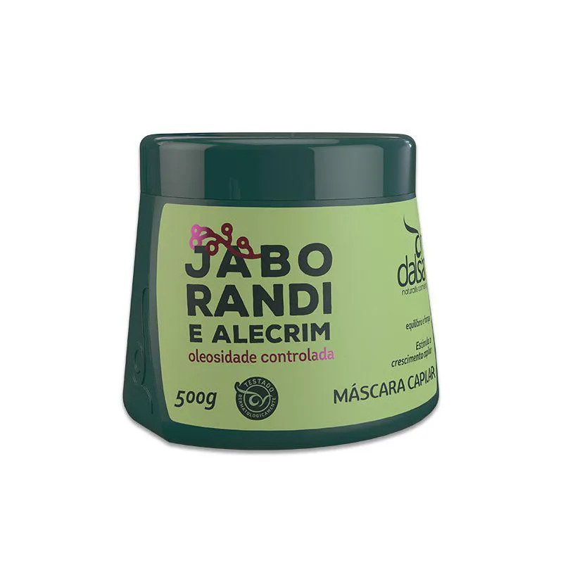 MáSCARA HIDRATANTE JABORANDI E ALECRIM 500G
