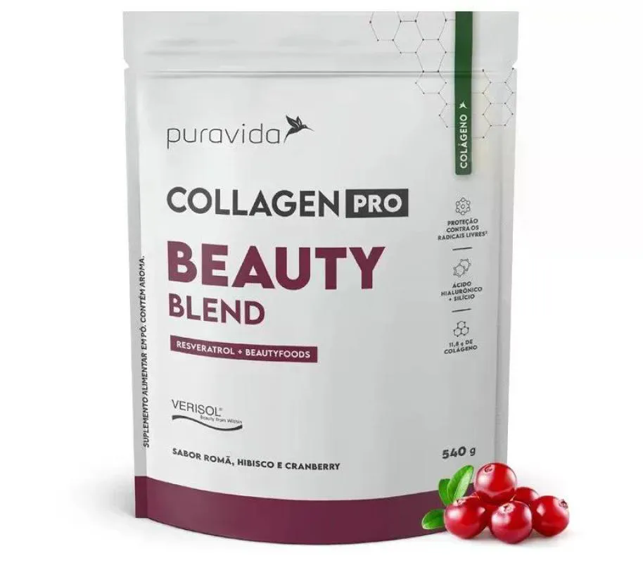 COLLAGEN PRO BEAUTY BLEND PURAVIDA 540G