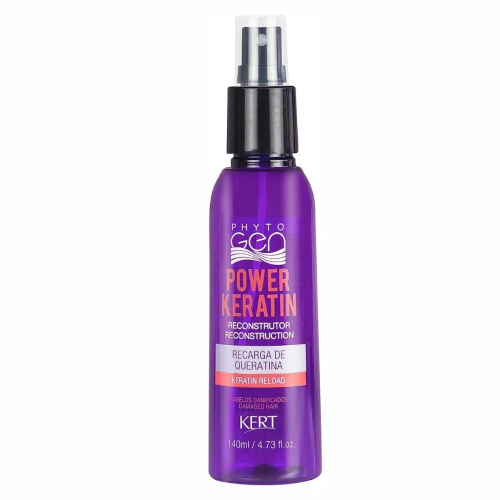 RECARGA DE QUERATINA KERT PHYTOGEN POWER KERATIN RECONSTRUTOR 140ML