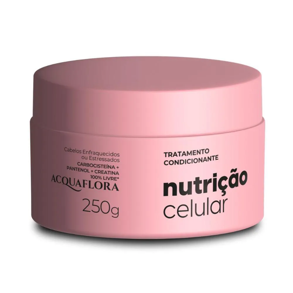 TRATAMENTO CONDICIONANTE ACQUAFLORA NUTRIçãO CELULAR 250G