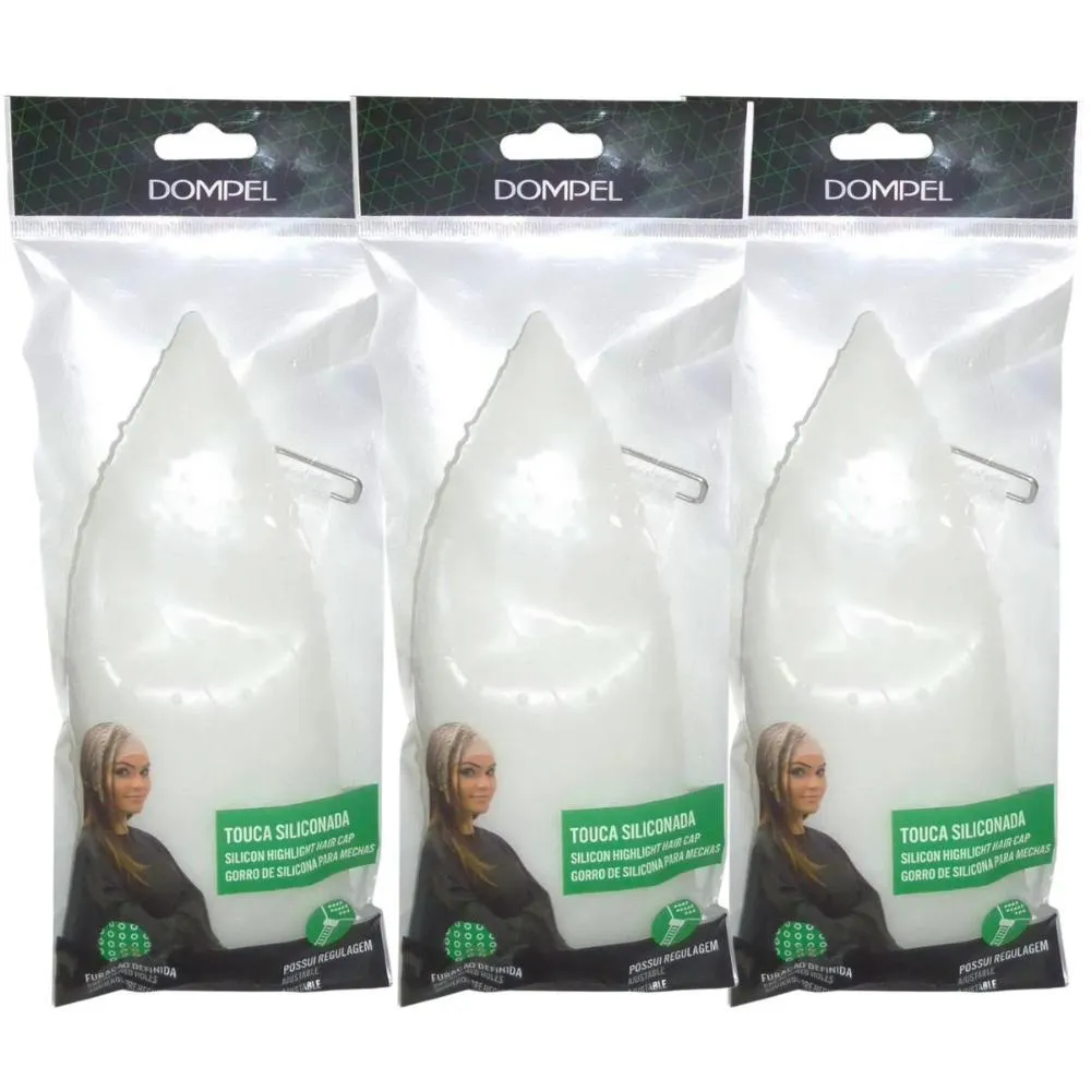 DOMPEL COMBO TOUCA SILICONADA REF. 233 SA C/ 3 UN.