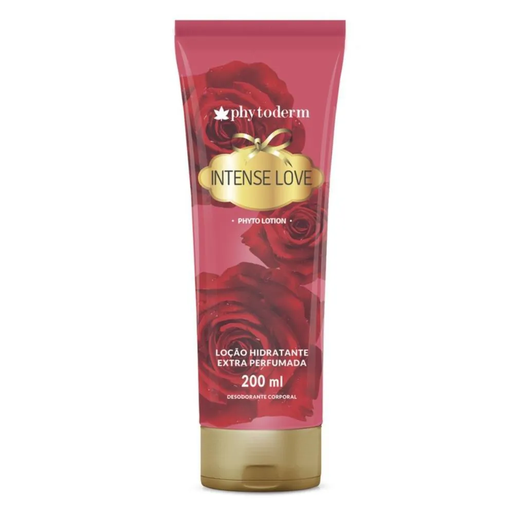 PHYTODERM INTENSE LOVE LOçãO HIDRATANTE 200ML