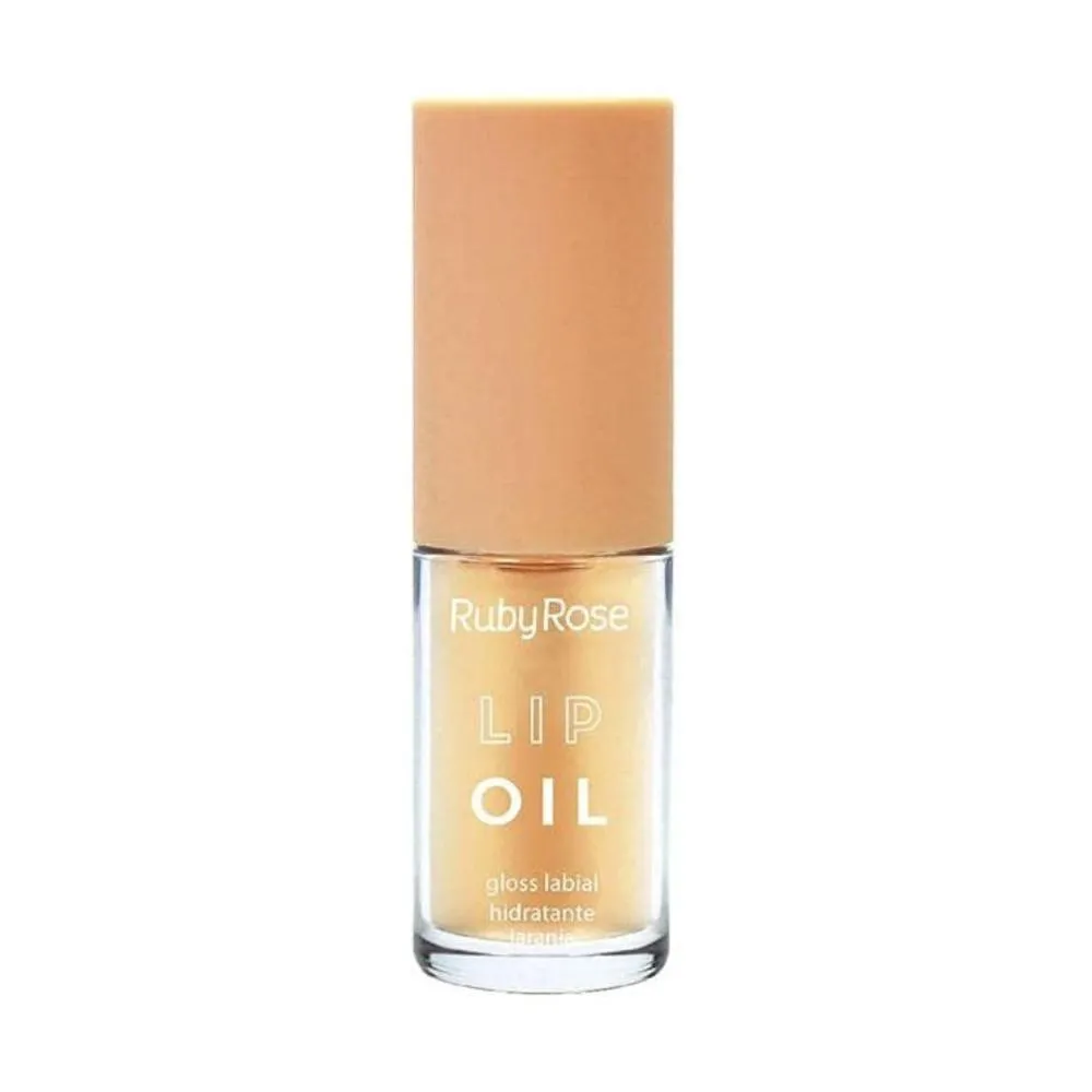 GLOSS LABIAL RUBY ROSE LIP OIL LARANJA 3,8ML