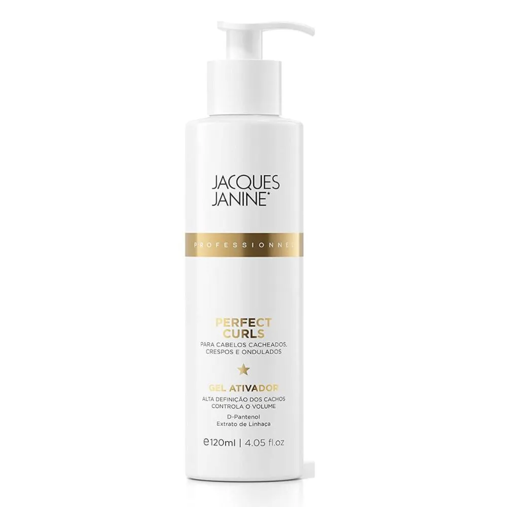 GEL ATIVADOR JACQUES JANINE PERFECT CURLS 120ML