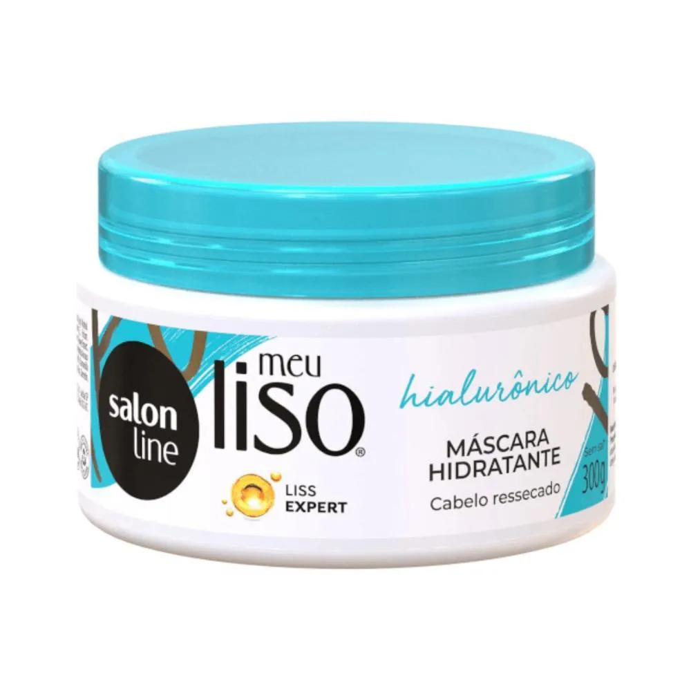 MáSCARA HIDRATANTE SALON LINE MEU LISO HIALURôNICO 300G