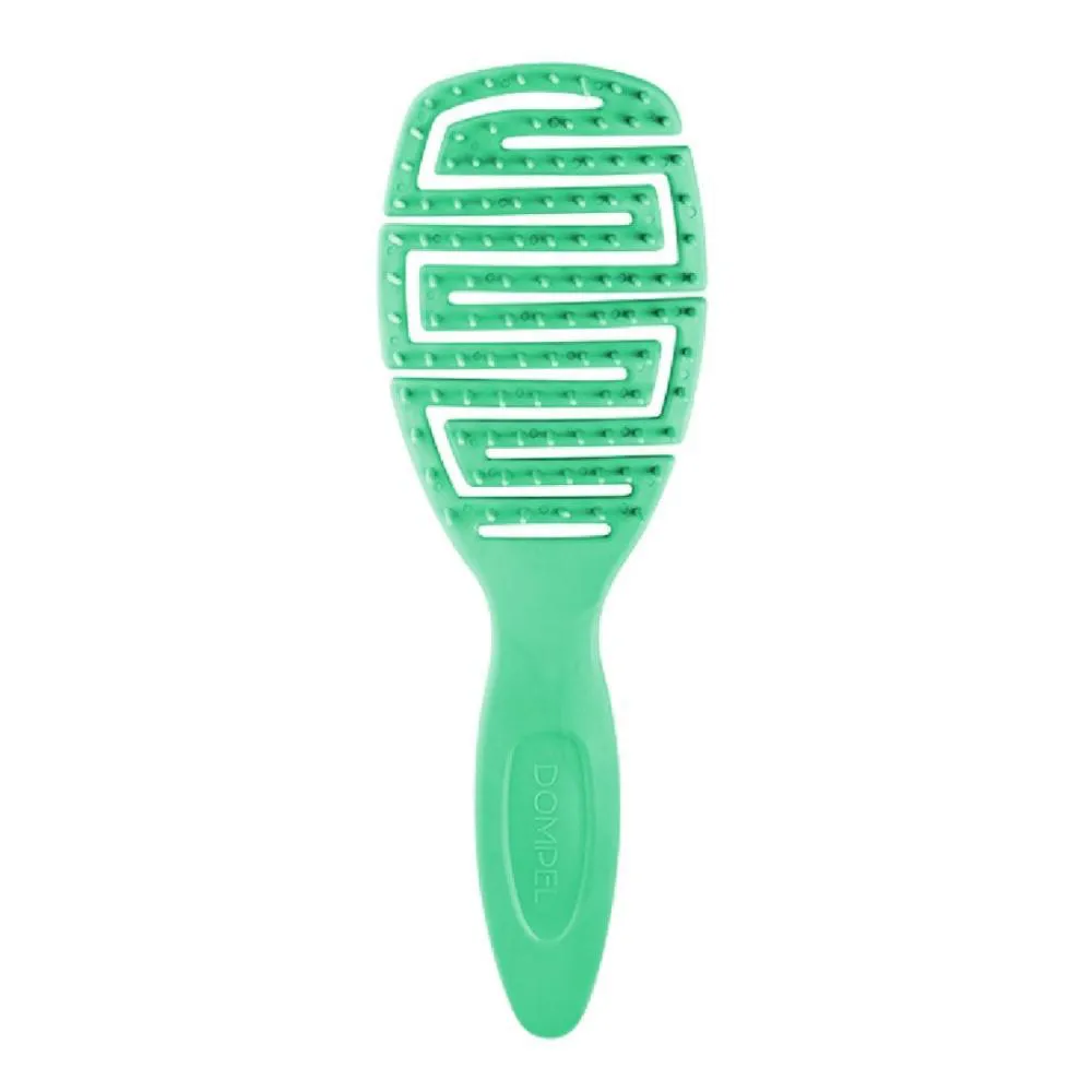 ESCOVA PARA CABELO MAYA COR VERDE DOMPEL
