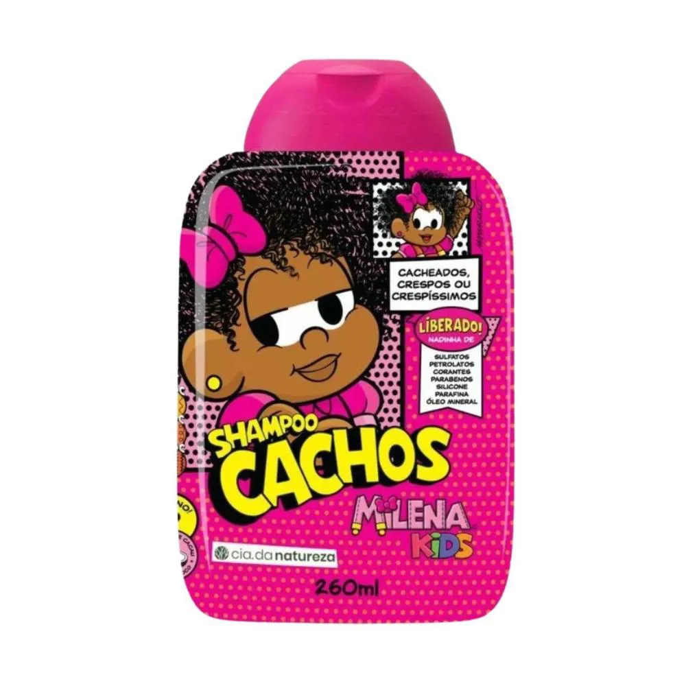 Shampoo Cia da Natureza Milena Kids Suavidade 260ml