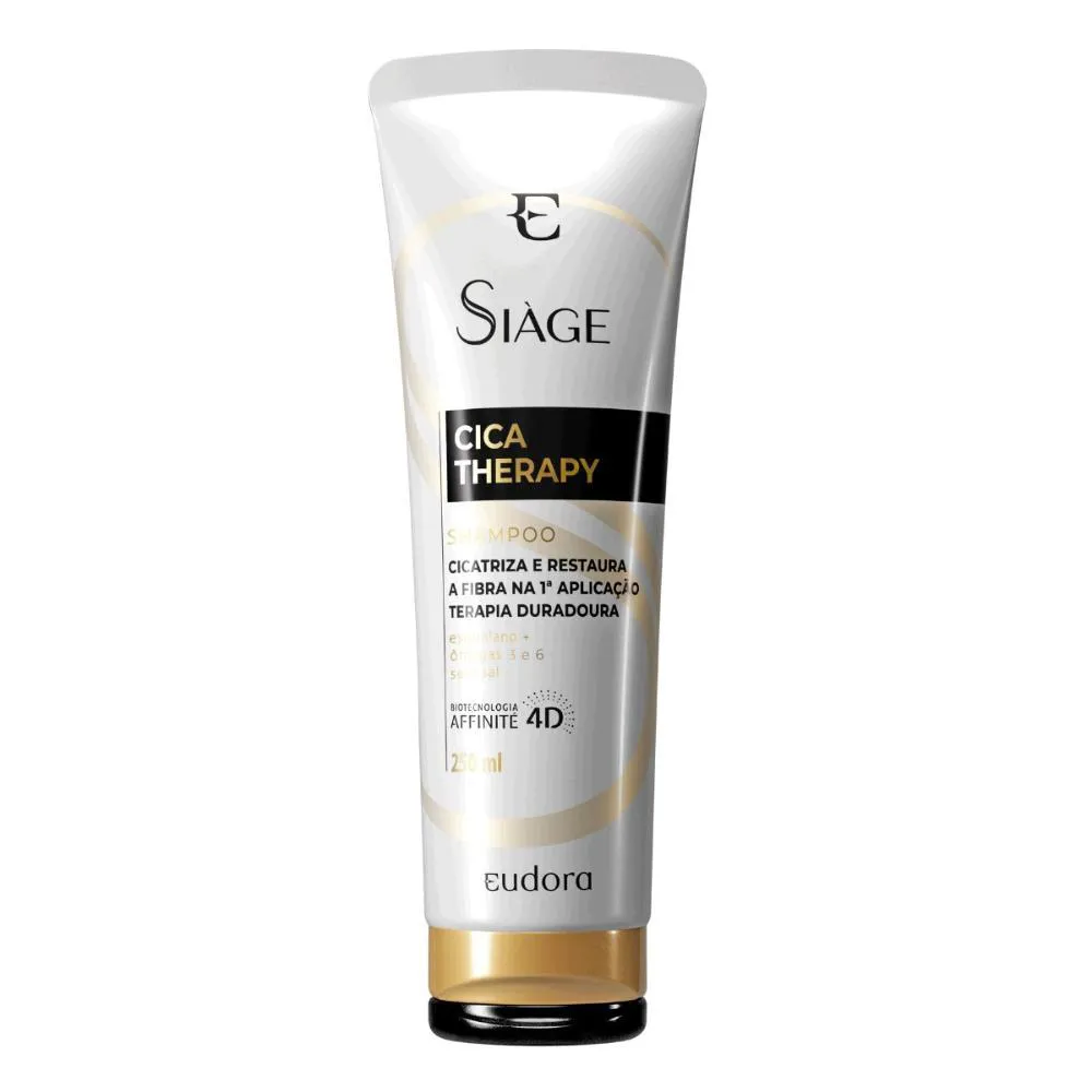 Shampoo Eudora Siàge Cica-Therapy Cicatrização 250ml