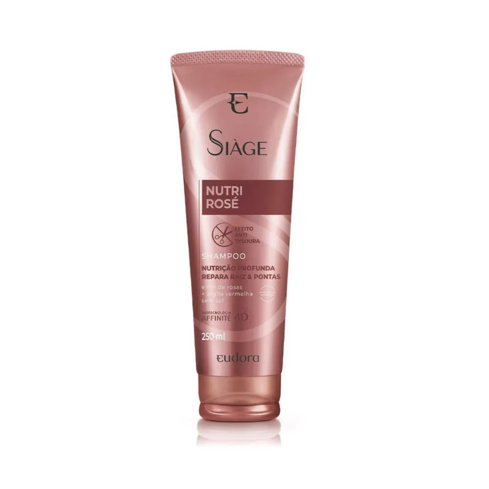 SHAMPOO SIAGE EUDORA NUTRI ROSE 250ML