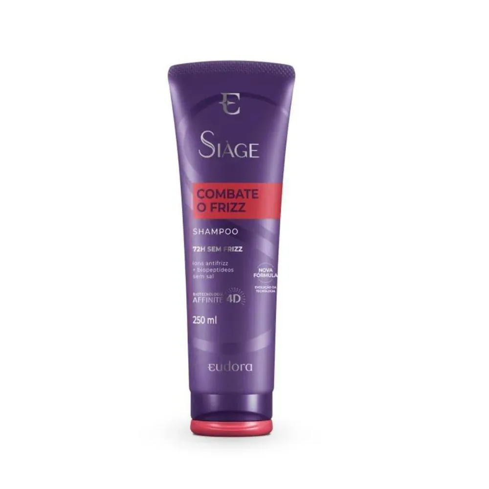 Shampoo Eudora Siage Biotecnologia Affinité 4D Antifrizz 250ml
