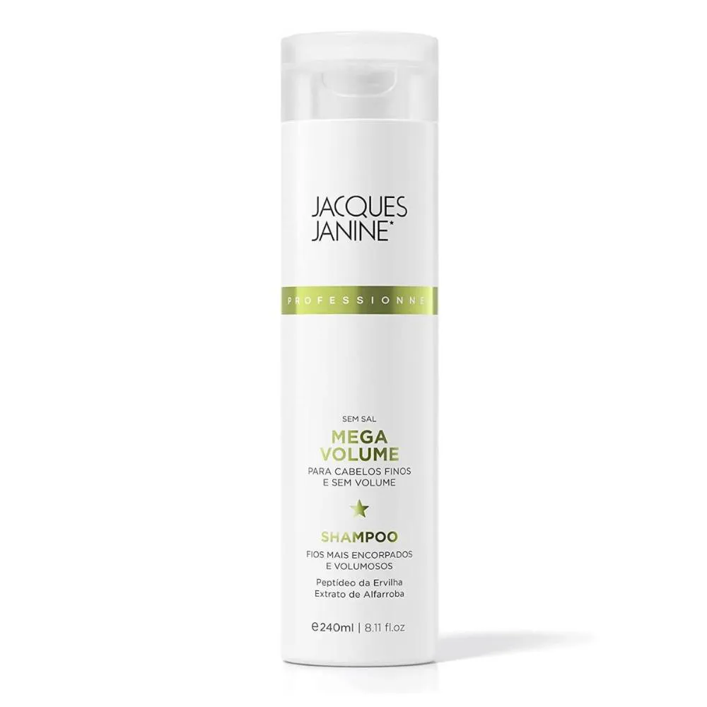 SHAMPOO JACQUES JANINE MEGA VOLUME 240ML