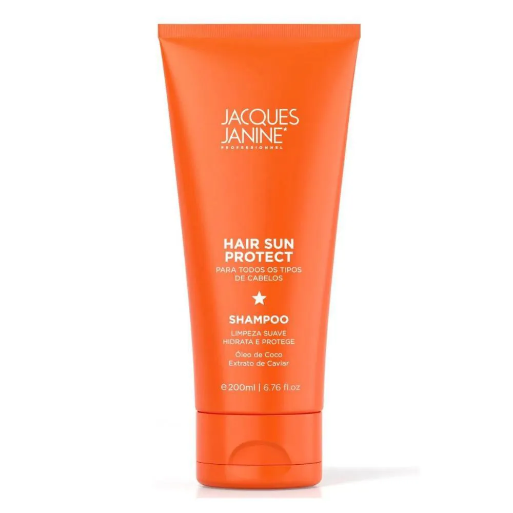 Shampoo Jacques Janine Hair Sun Protect Proteção Solar 200ml