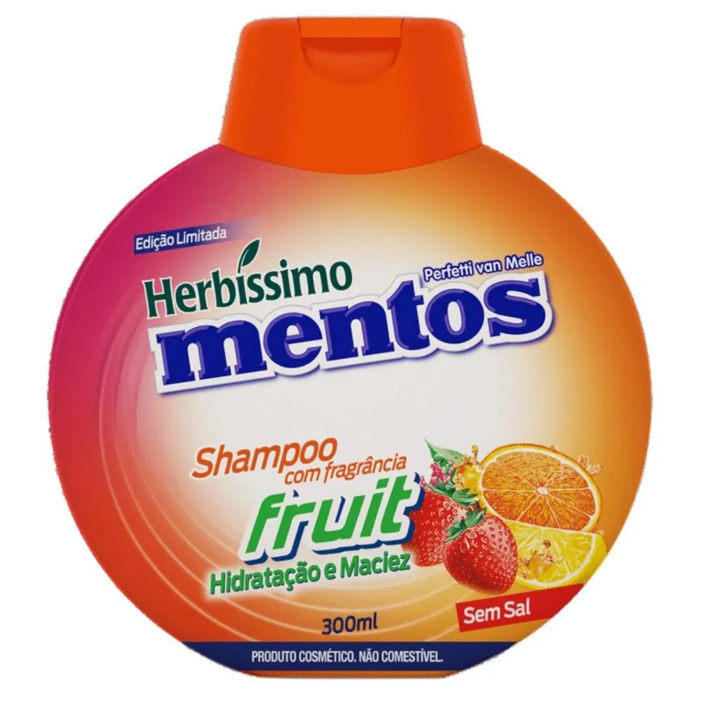 SHAMPOO HERBISSIMO MENTOS FRUIT 300ML