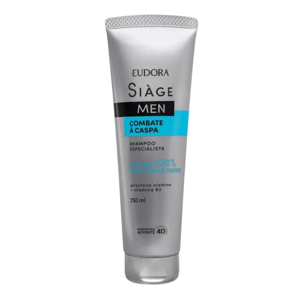 SHAMPOO SIAGE EUDORA MEN COMBATE À CASPA 250ML