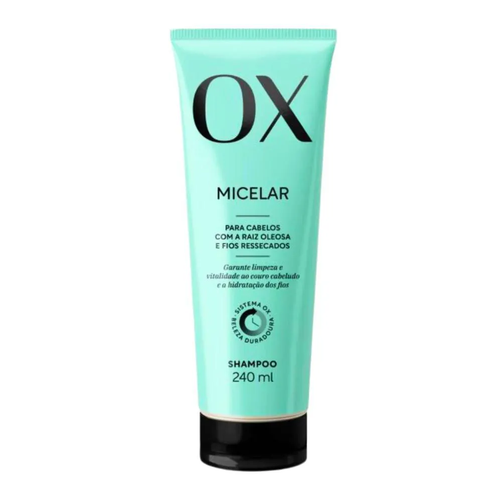 Shampoo OX Micelar Água Micelar 240ml