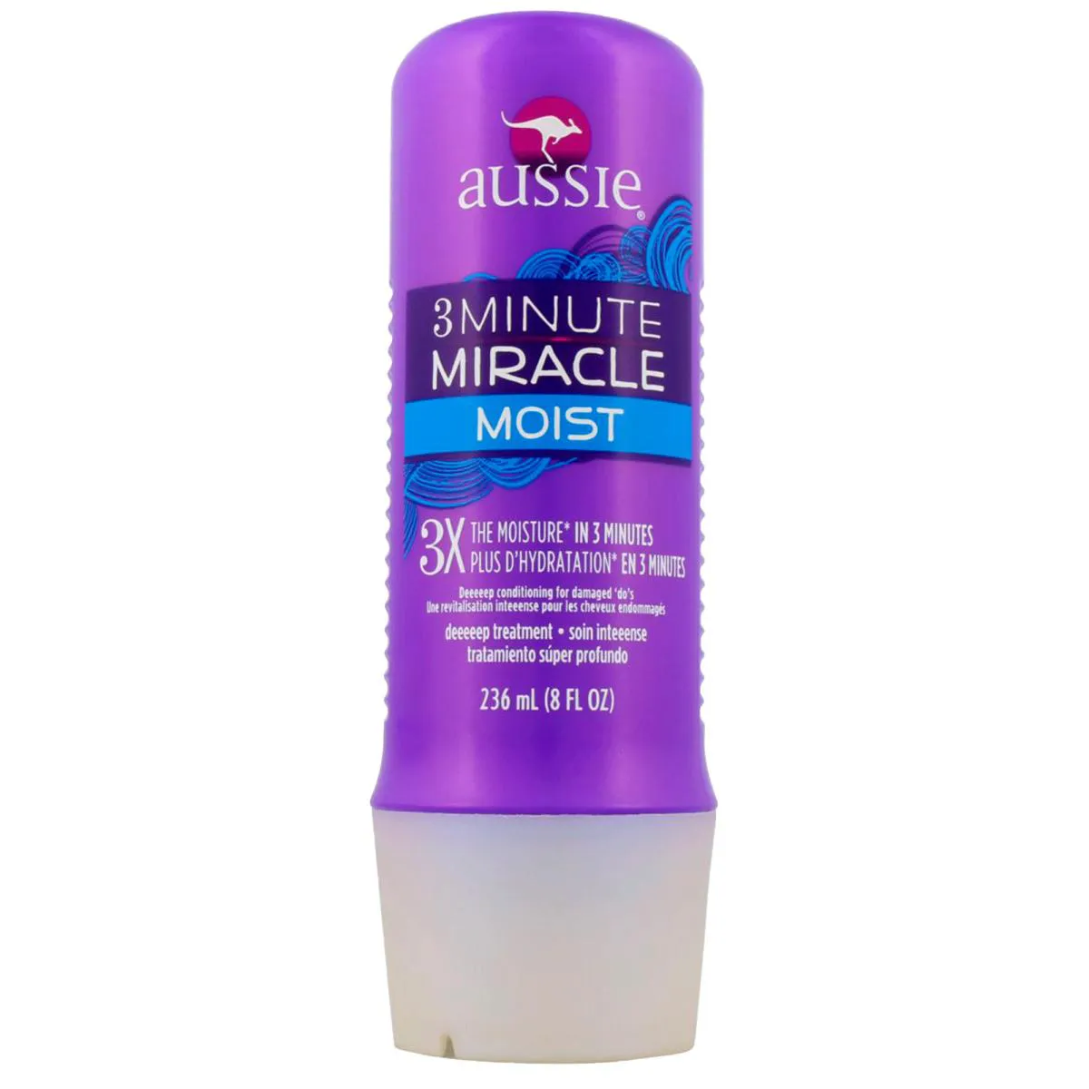 AUSSIE 3 MINUTE MIRACLE MOIST - CREME DE TRATAMENTO 236ML