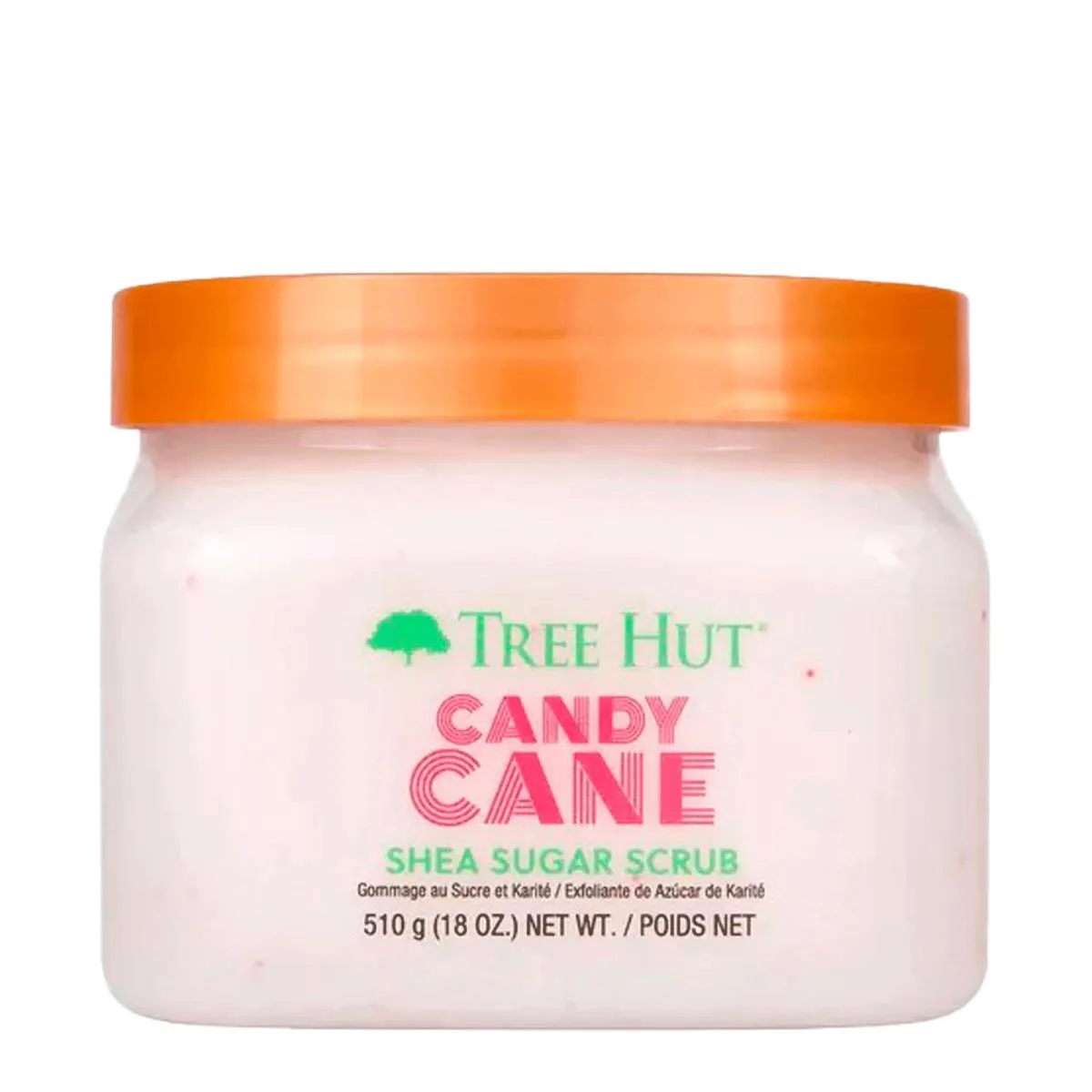 TREE HUT CANDY CANE SHEA SUGAR SCRUB - ESFOLIANTE CORPORAL 510G
