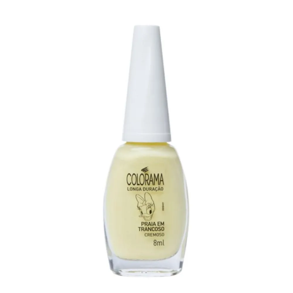 ESMALTE CREMOSO DISNEY E SEUS AMIGOS PRAIA EM TRANCOSO COLORAMA 8ML