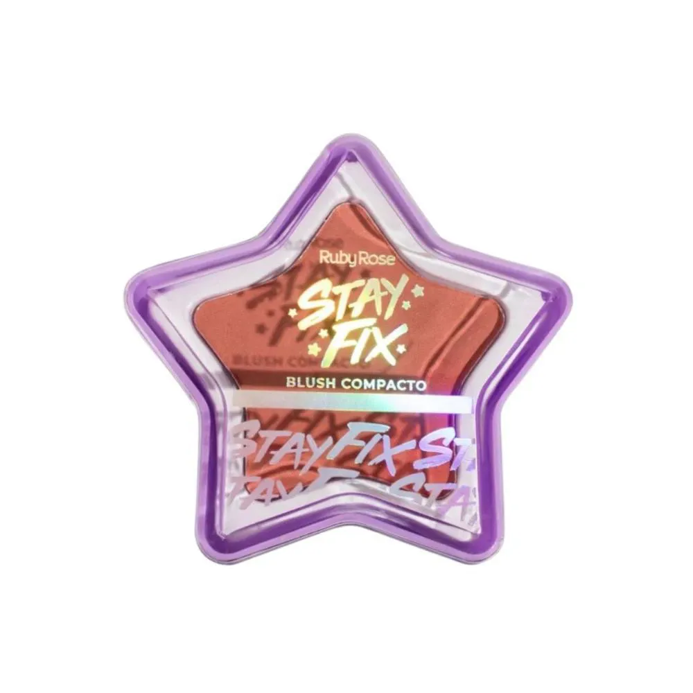 BLUSH COMPACTO RUBY ROSE STAY FIX ST20 5,3G