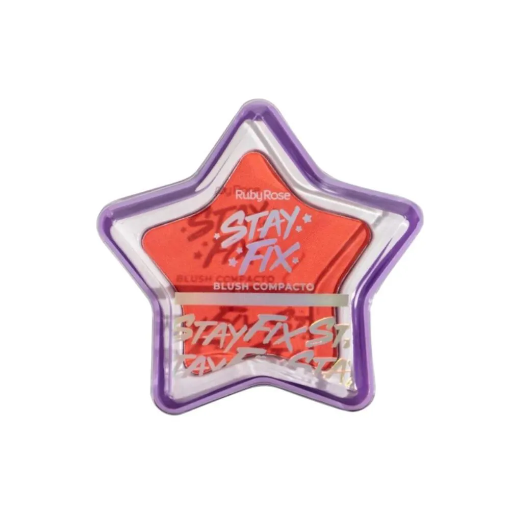 BLUSH COMPACTO RUBY ROSE STAY FIX ST50 5,3G