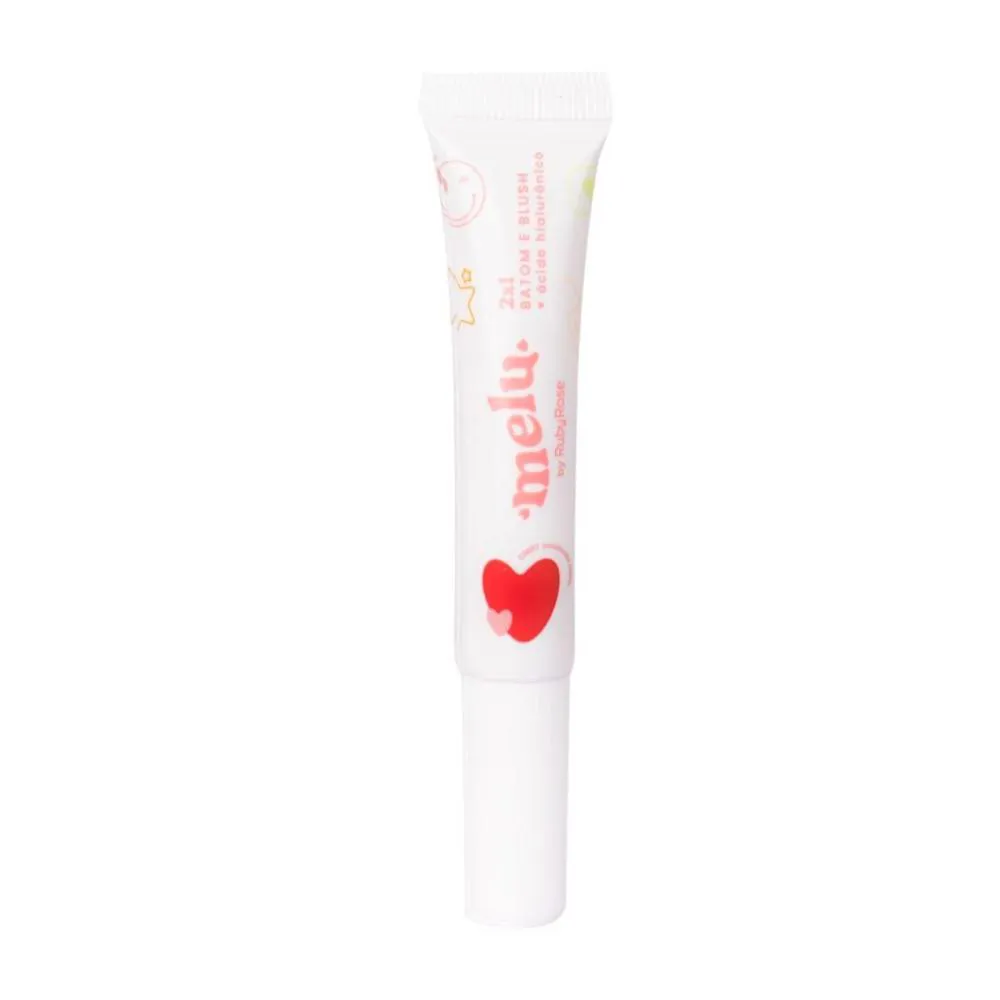 Batom E Blush Melu By Ruby Rose 2X1 Cm10 Vídeo Game 9,5ml