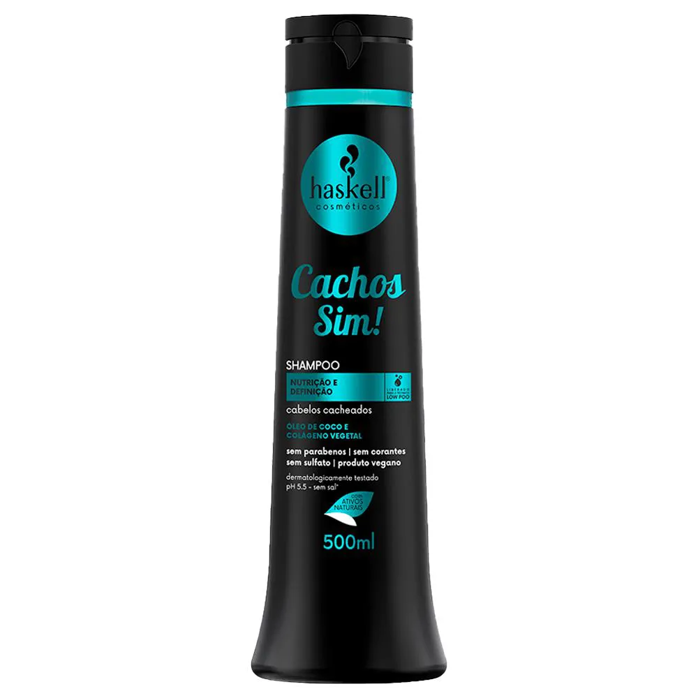 SHAMPOO HASKELL CACHOS SIM 500ML