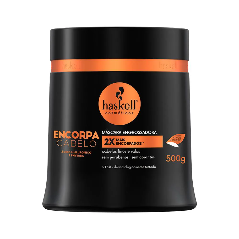 MáSCARA HASKELL ENCORPA DE HIDRATAçãO - 500G