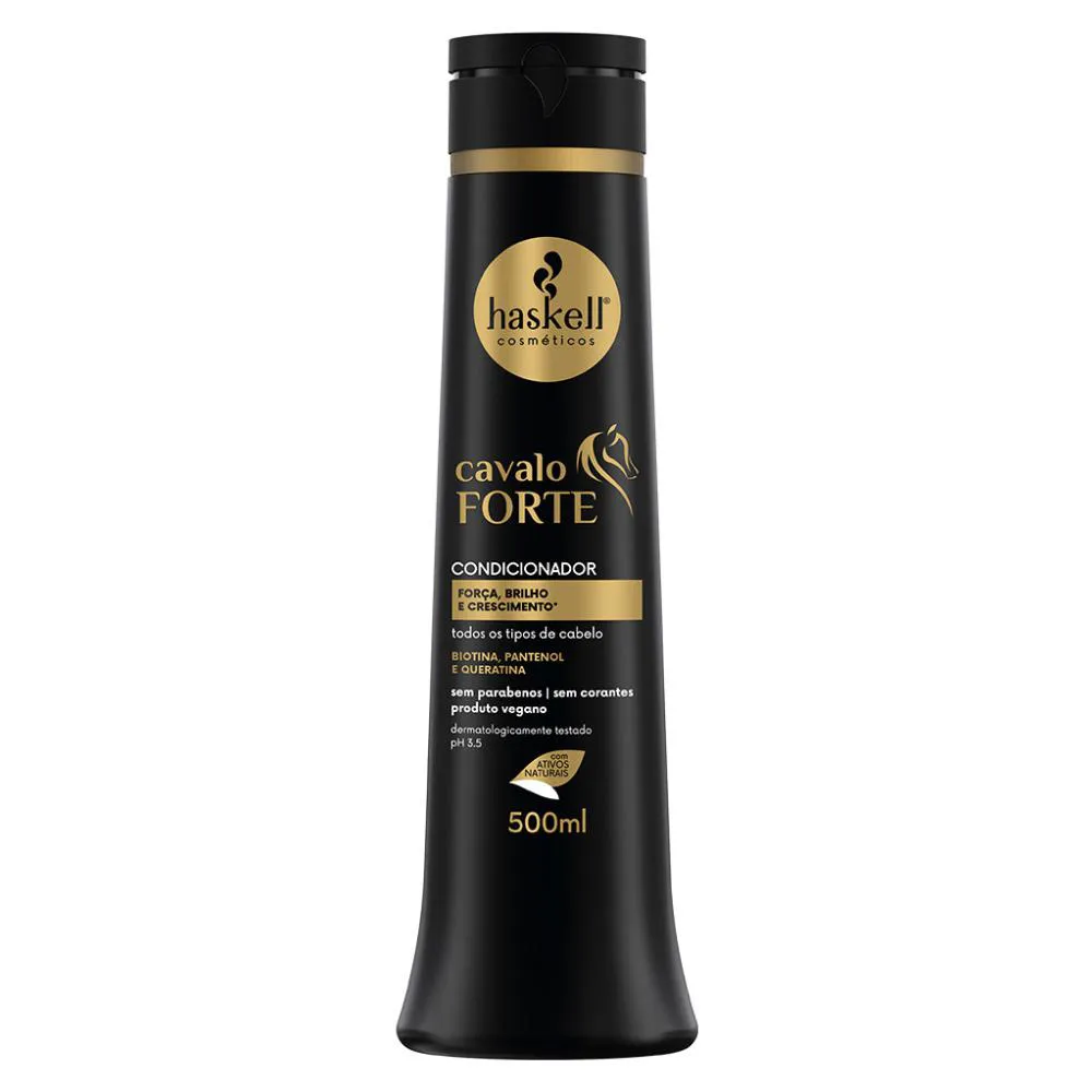 Condicionador Haskell Cavalo Forte Hidratação Profunda 500ml