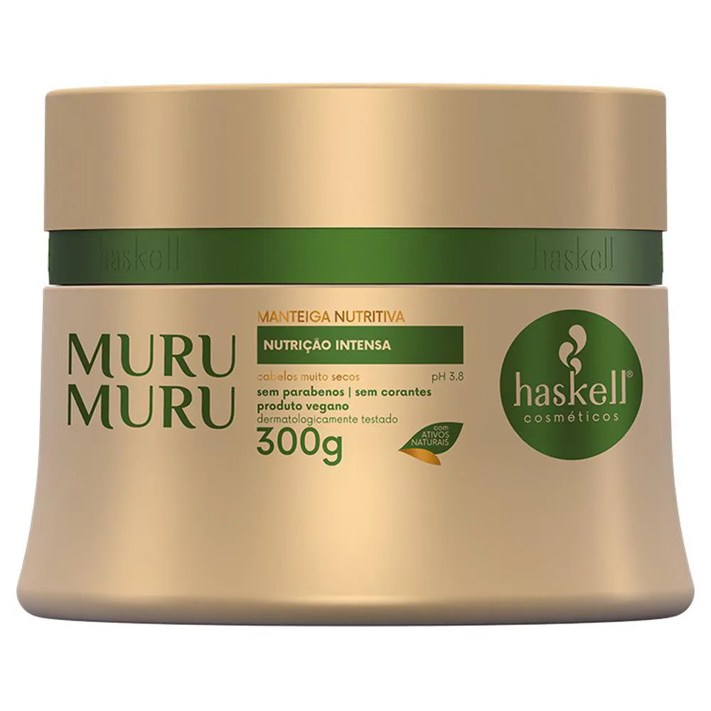 MANTEIGA HIDRATANTE HASKELL MURUMURU 300G