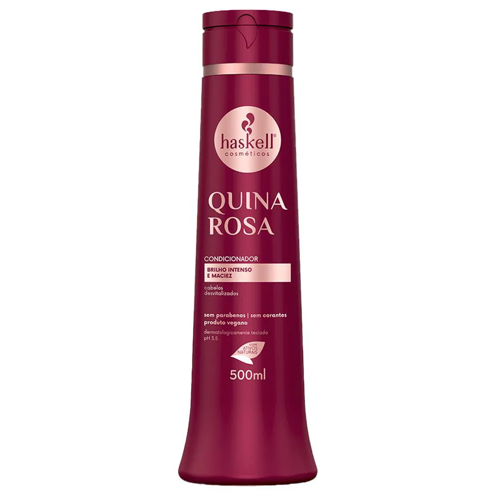 CONDICIONADOR HASKELL QUINA ROSA 500ML