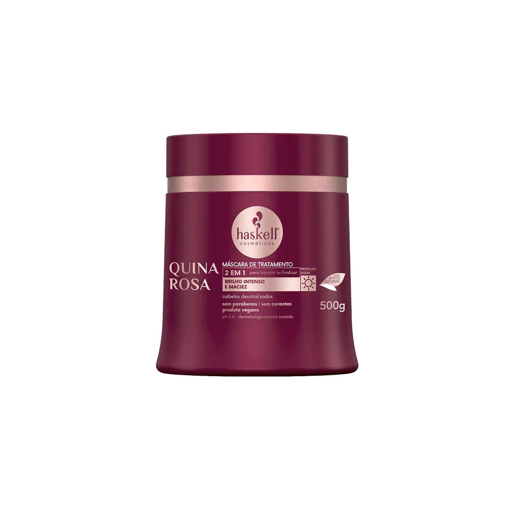MáSCARA HASKELL QUINA ROSA- 500G