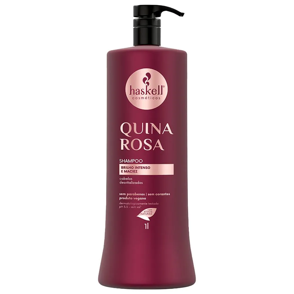 SHAMPOO HASKELL QUINA ROSA 1L