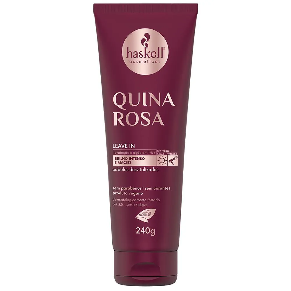 LEAVE-IN QUINA ROSA 240GR, HASKELL
