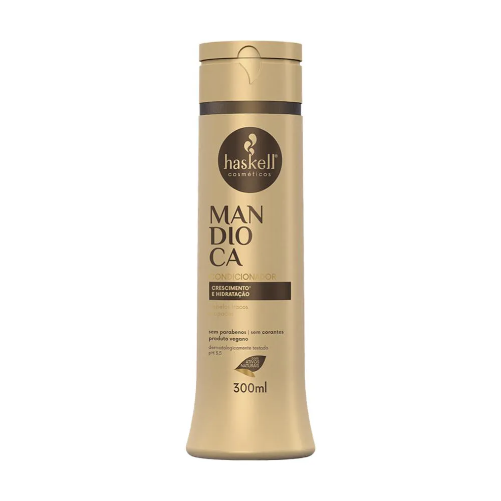 Condicionador Haskell Mandioca Brilho 300ml