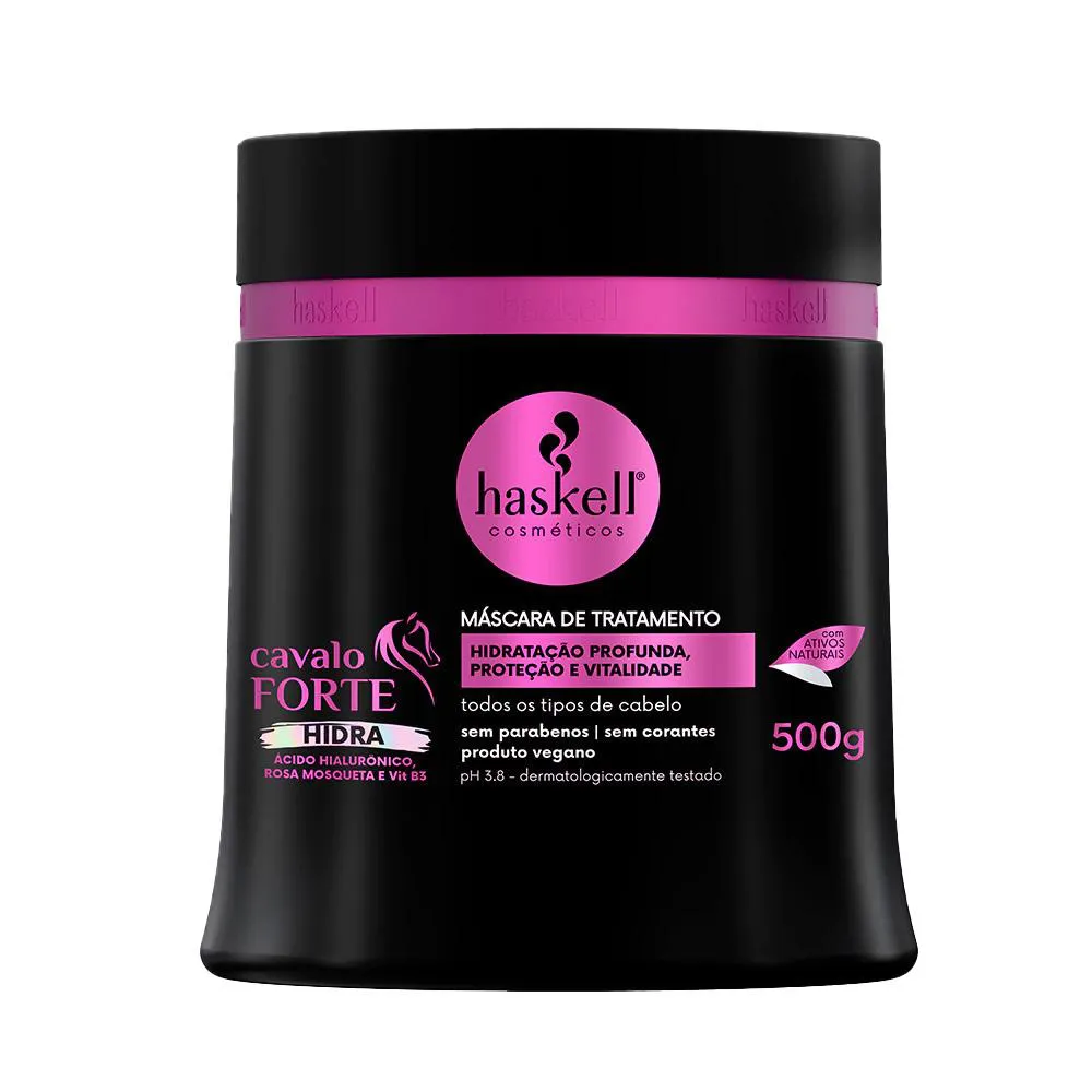MáSCARA DE TRATAMENTO CAVALO FORTE HIDRA 500G