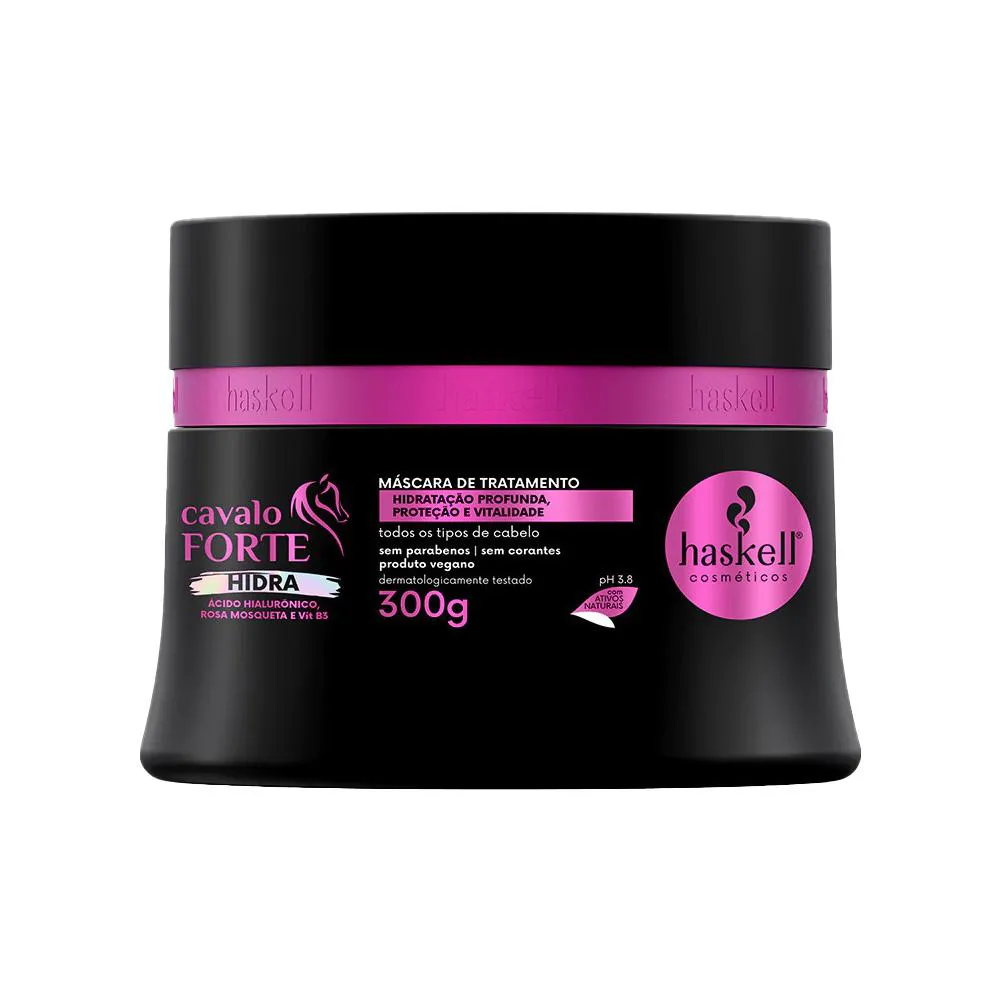 MáSCARA DE TRATAMENTO CAVALO FORTE HIDRA 300G