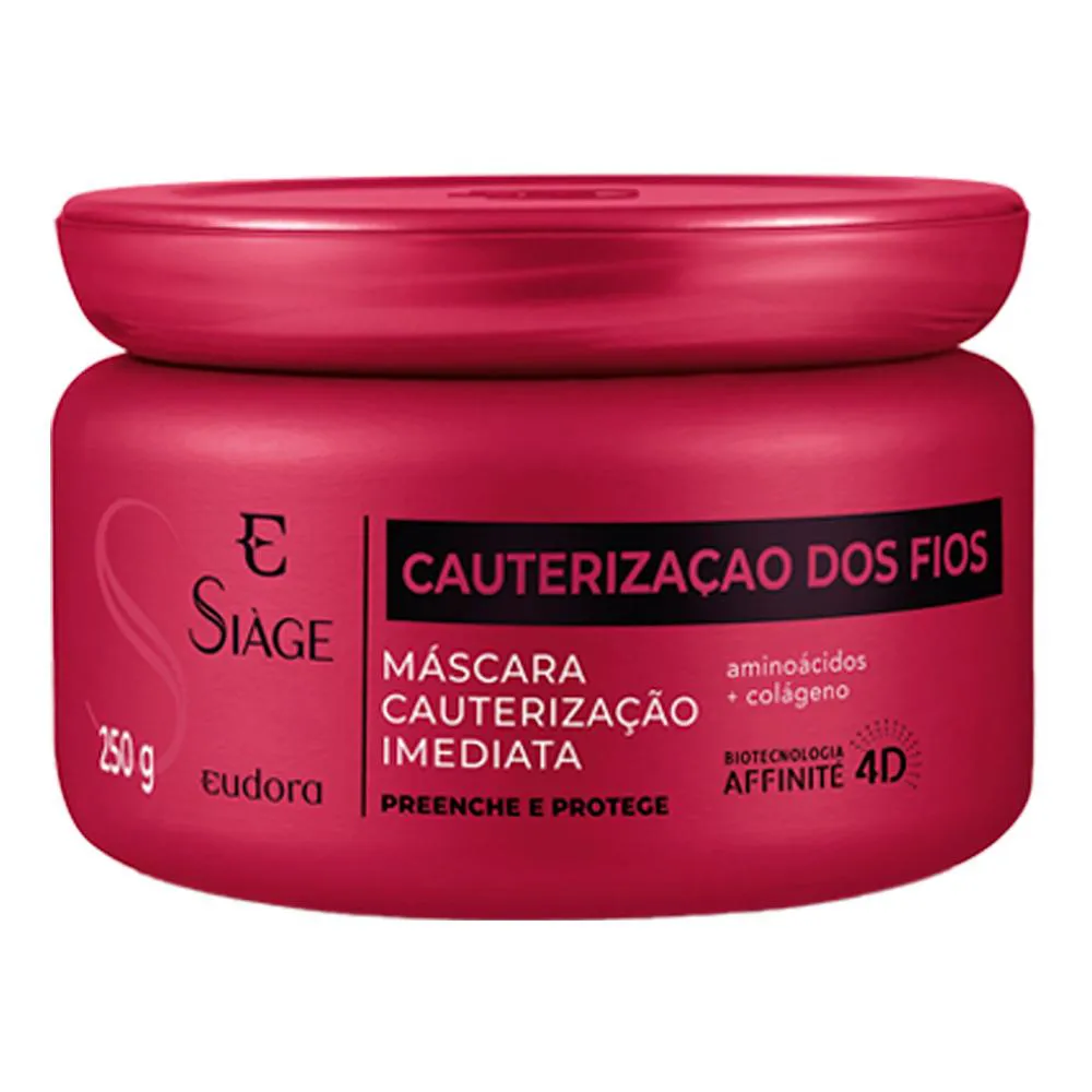 MáSCARA DE TRATAMENTO EUDORA SIàGE CAUTERIZAçãO DOS FIOS 250G