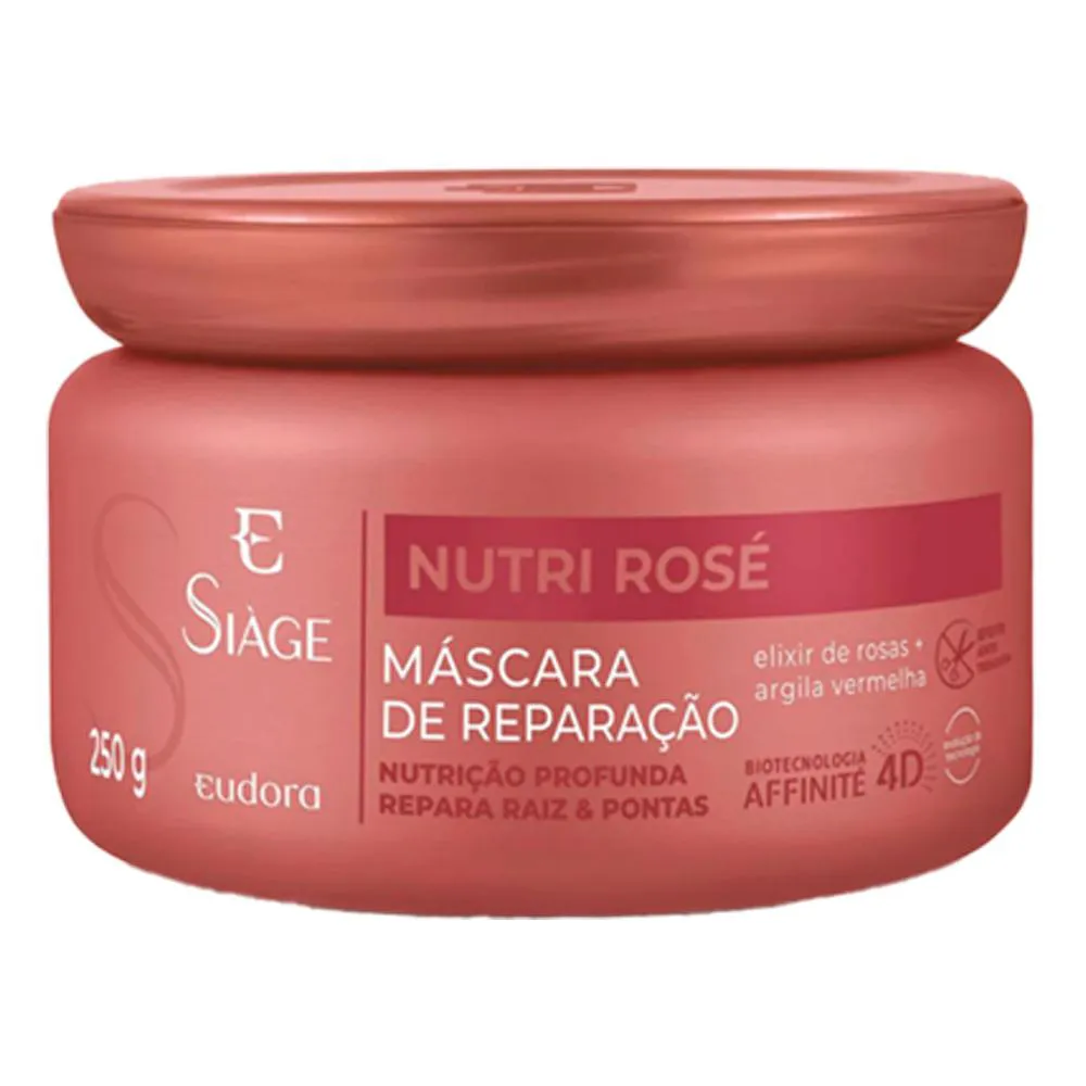 MáSCARA DE REPARAçãO EUDORA SIàGE NUTRI ROSé 250G
