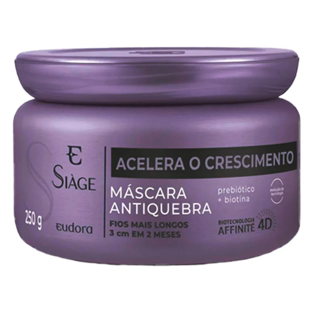 MáSCARA EUDORA SIàGE ACELERA O CRESCIMENTO 250G