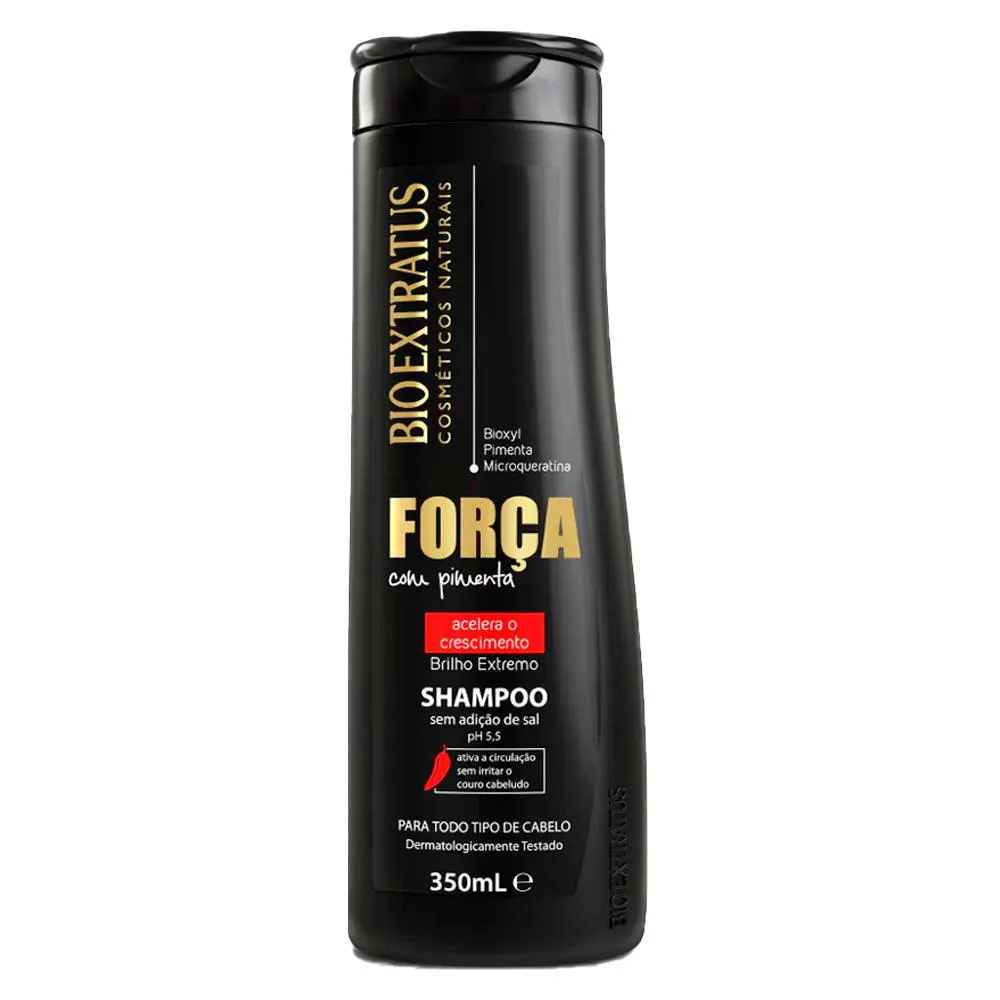 SHAMPOO BIO EXTRATUS FORçA COM PIMENTA 350ML