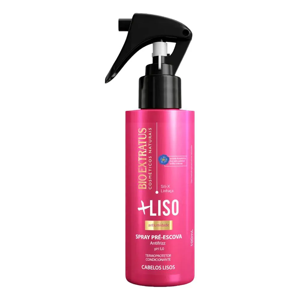 SPRAY PRé-ESCOVA BIO EXTRATUS MAIS LISO ANTIUMIDADE 100ML