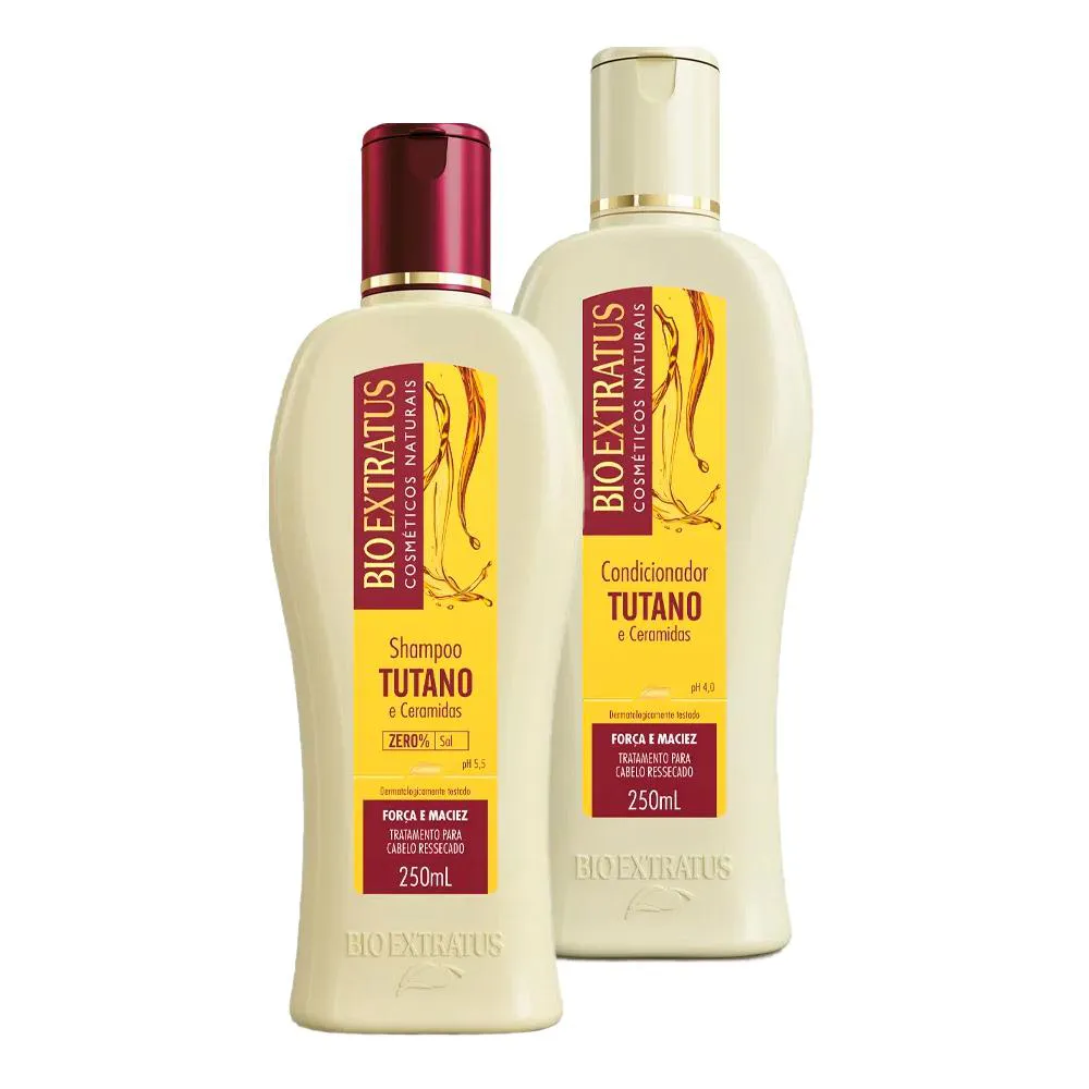 KIT BIO EXTRATUS TUTANO SHAMPOO CONDICIONADOR 250ML