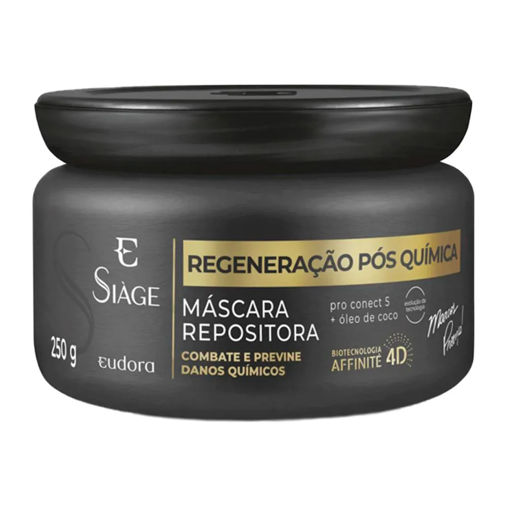 MáSCARA EUDORA SIàGE REGENERAçãO PóS QUíMICA 250G