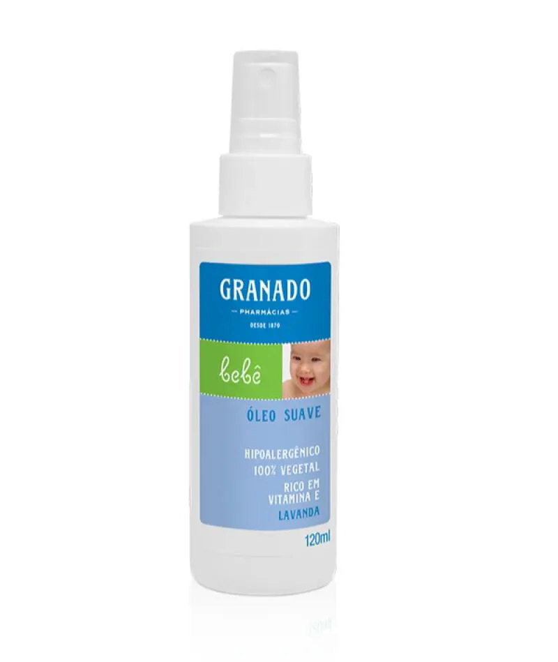 OLEO GRANADO LAVANDA BEBÊ 120ML COM VITAMINA E