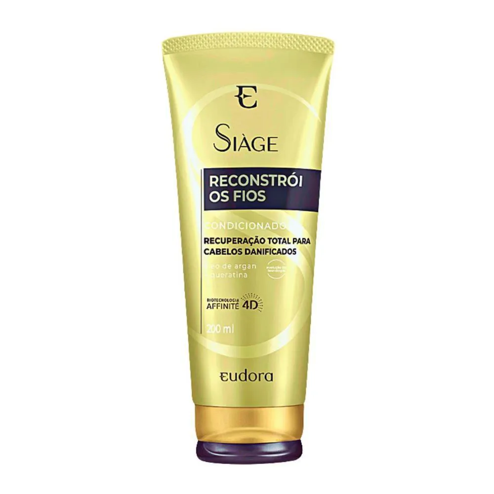 Condicionador Eudora Siage Reconstrói os Fios 200ml