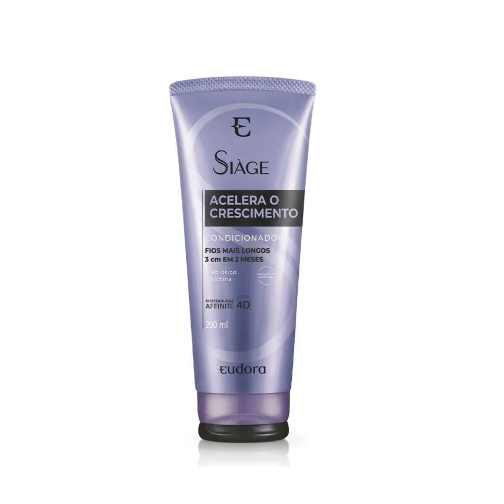 CONDICIONADOR SIAGE EUDORA ACELERA O CRESCIMENTO 200ML