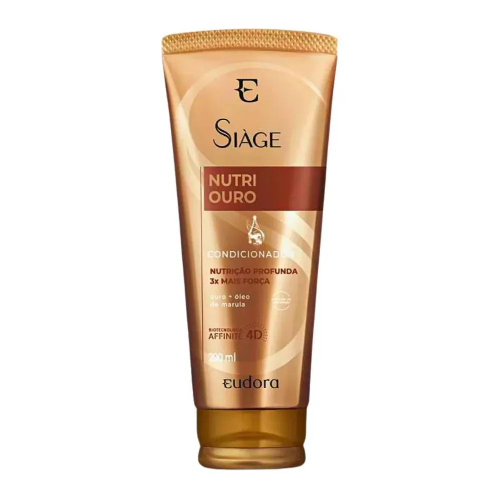 Condicionador Eudora Siage Nutri Ouro Nutrição 200ml
