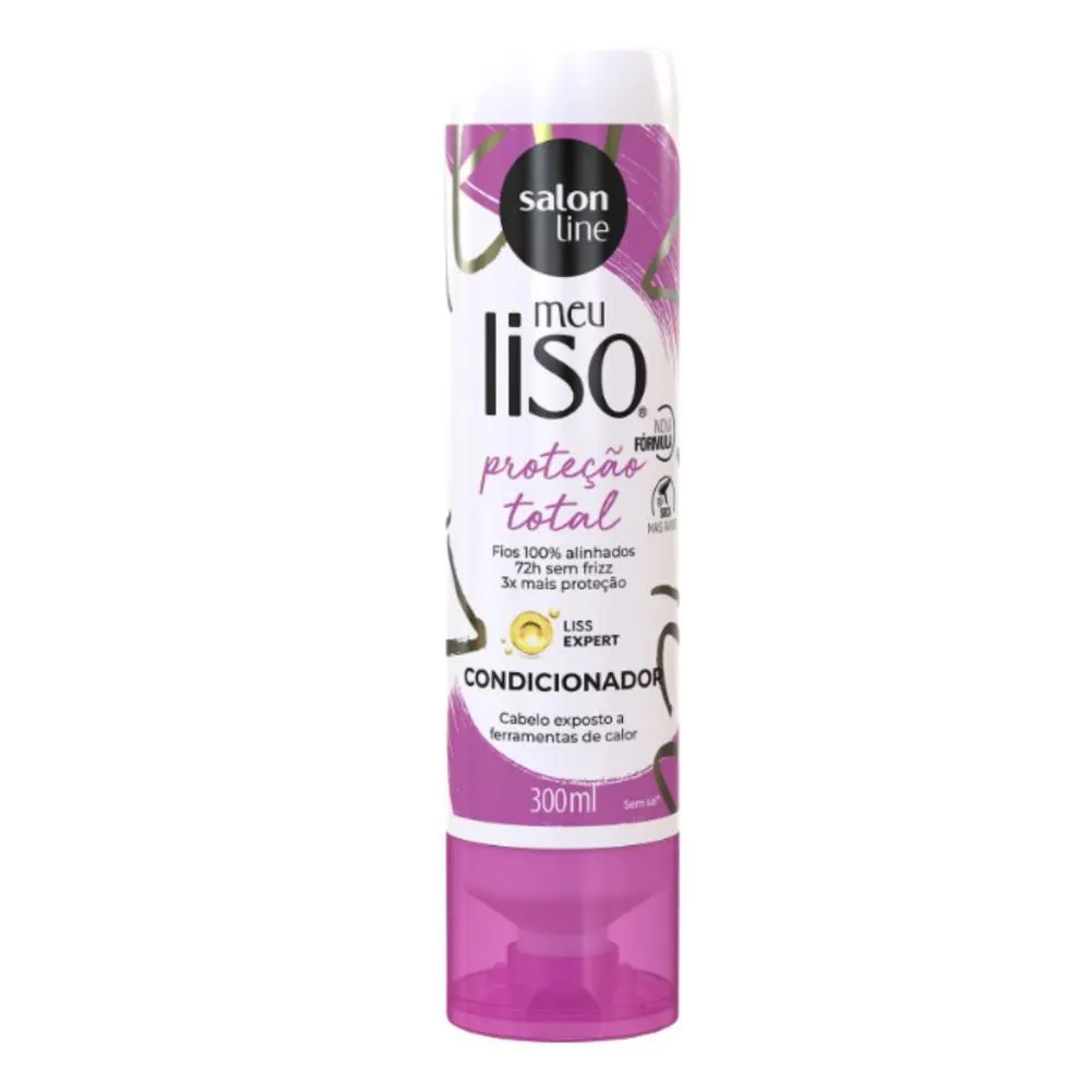 Condicionador Salon Line Meu Liso Proteção Total Maciez 300ml