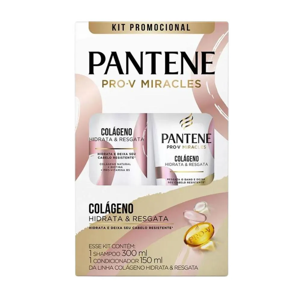 SHAMPOO + CONDICIONADOR PANTENE PRO-V COLáGENO 150ML